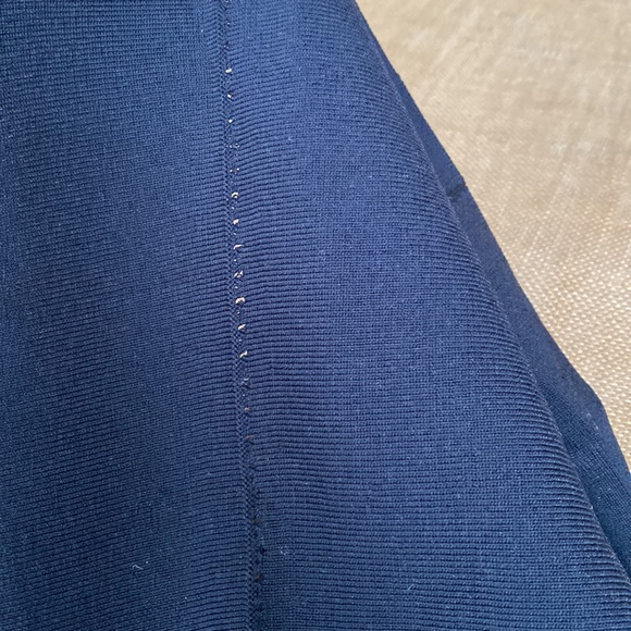 NWT Zara Black Knit Dress With Pearls Women’s Size Medium - Picture 11 of 16